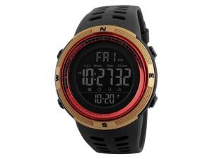 SKMEI Men Sports Watches Countdown Double Time Watch Alarm Chronograph Digital W-#6