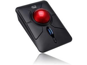 Adesso iMouse T50 Wireless Ergonomic Finger Trackball Mouse with Nano USB Receiver, Programmable 7 Button Design, and 5 Adesso iMouse T50 Wireless Ergonomic Finger Trackball Mouse with Nano USB Receiver, Programmable 7 Button Design, and 5