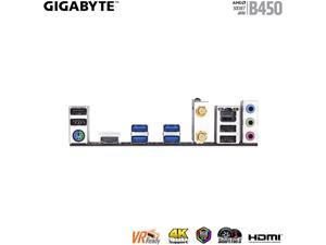 GIGABYTE B450M DS3H WiFi (AM4//AMD/B450/mATX/SATA 6GB/s/USB 3.1/HDMI/Wifi/DDR4/Motherboard)