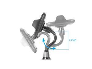 Macally Extra-Long Adjustable Automobile Cup Holder Mount for Smartphones and most GPS MCupXL