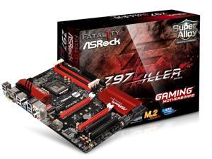 ASRock Fatal1ty Z97 Killer LGA 1150 Intel Z97 ATX Motherboard DDR3 ASRock Fatal1ty Z97 Killer LGA 1150 Intel Z97 ATX Motherboard DDR3