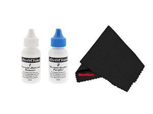 ArctiClean 60ML Kit (30ml ArctiClean1+30ml ArctiClean2) & MicroFiber (7" X 6") Cleaning Cloth