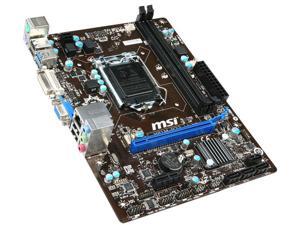 MSI H81M-P33 Intel H81 Chipset LGA 1150 Socket DDR3 mATX MicroATX Motherboard MSI H81M-P33 Intel H81 Chipset LGA 1150 Socket DDR3 mATX MicroATX Motherboard