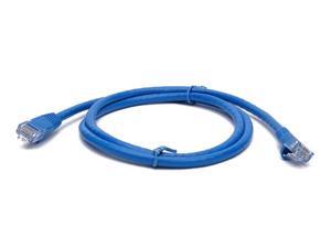 Blue BattleBorn 100 Pack 3 Foot Copper CAT6a Ethernet Network Patch Cable 24AWG 550MHz BB-C6AMB-3BLU