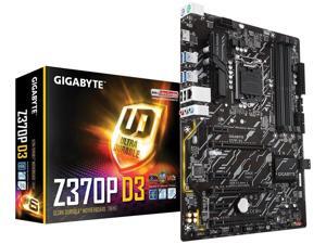 Refurbished: GIGABYTE Z370P D3 (rev. 1.0) LGA 1151 (300 Series) Intel Z370 HDMI SATA 6Gb/s USB 3.1 Motherboard