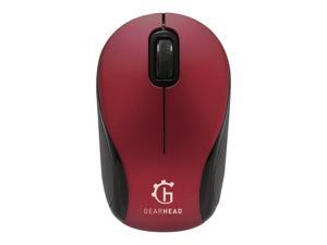 Gear Head MBT9650RED Features: Optical Sensing Technology; 3-Button Design; Enabled, Bluetooth Wirel