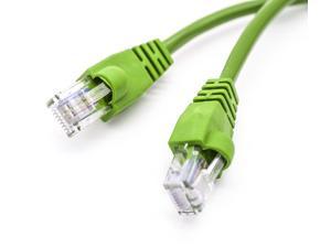 25ft CAT6 Ethernet Network LAN Patch Cable Cord 550MHz RJ45 White BattleBorn 5 Pack Lot