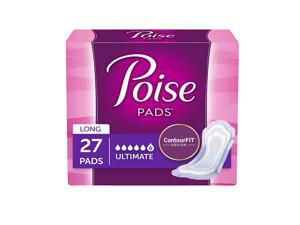 Poise Incontinence Pads, Ultimate Absorbency 33593X Poise Incontinence Pads, Ultimate Absorbency 33593X