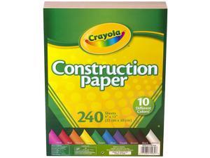 Crayola Construction Paper, 240 Count, 2-Pack (total 480 count) Crayola Construction Paper, 240 Count, 2-Pack (total 480 count)