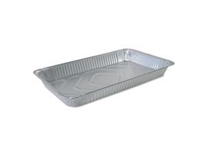 Durable Packaging Aluminum Steam Table Pans, 20 3/4w x 12 13/16d x 2 3/16h, Durable Packaging Aluminum Steam Table Pans, 20 3/4w x 12 13/16d x 2 3/16h,