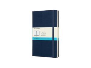 Moleskine Large, Dotted, Blue Sapphire, Hard Cover 715437 Moleskine Large, Dotted, Blue Sapphire, Hard Cover 715437