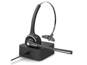 Naztech Wireless Bluetooth Noise Canceling Over-the-Head Headset with Base Naztech Wireless Bluetooth Noise Canceling Over-the-Head Headset with Base