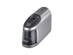Staples Slimline Battery Operated Pencil Sharpener Silver/Black (17813) 796619 Staples Slimline Battery Operated Pencil Sharpener Silver/Black (17813) 796619