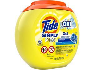 Tide Simply PODS +Oxi Fresh Laundry Detergent Liquid 33 Oz. (60601) Tide Simply PODS +Oxi Fresh Laundry Detergent Liquid 33 Oz. (60601)