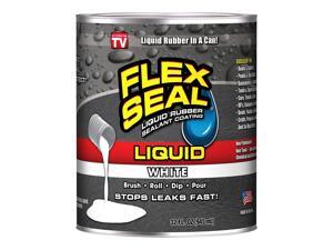 Flex Seal Liquid Rubber, 32 Fl. Oz., White (LFSBLKR32) LFSWHTR32 Flex Seal Liquid Rubber, 32 Fl. Oz., White (LFSBLKR32) LFSWHTR32