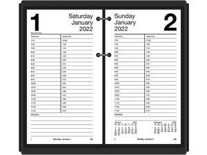 AT-A-GLANCE 2022 8" x 4.5" Daily Calendar Refill White E210-50-22