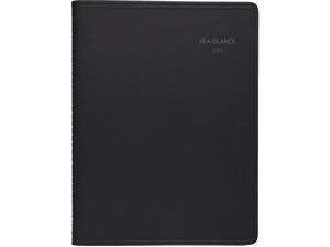 AT-A-GLANCE 2022 8.5" x 11" Weekly/Monthly Appointment Book QuickNotes Black