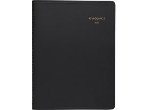 AT-A-GLANCE 2022 9" x 11" Monthly Planner Black 70-260-05-22 AT-A-GLANCE 2022 9" x 11" Monthly Planner Black 70-260-05-22