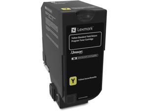 Lexmark 74C1SY0 Return Program Toner Cartridge - Yellow