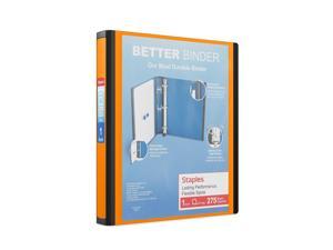 Staples Better 3-Inch D 3-Ring View Binder Teal (15129-US) 702877