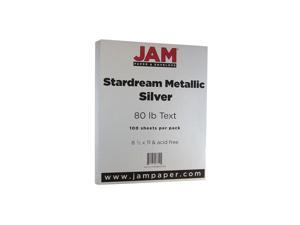 JAM Paper® 2-Sided Foil Colored Paper, 24 lbs., 8.5 x 11, Gold, 50  Sheets/Pack (1683736)