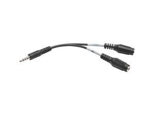 Tripp Lite P318-06N-MFF 0.5-ft Stereo Audio Cable, Black Tripp Lite P318-06N-MFF 0.5-ft Stereo Audio Cable, Black