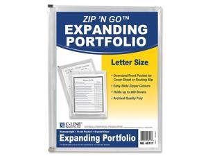 C-Line Zip 'N Go Zippered Expanding Poly Pockets C-Line Zip 'N Go Zippered Expanding Poly Pockets