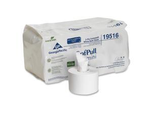 GEORGIA-PACIFIC 19516 SofPull® Centerpull Toilet Paper, 2 Ply, 500 Sheets, PK16 GEORGIA-PACIFIC 19516 SofPull® Centerpull Toilet Paper, 2 Ply, 500 Sheets, PK16