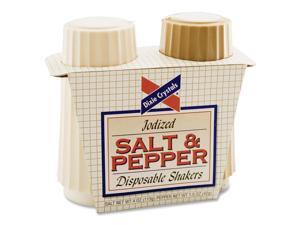 Diamond Crystal Salt/Pepper Shakers 4 oz Salt 1.5 oz Pepper 2/PK SN16010 Diamond Crystal Salt/Pepper Shakers 4 oz Salt 1.5 oz Pepper 2/PK SN16010