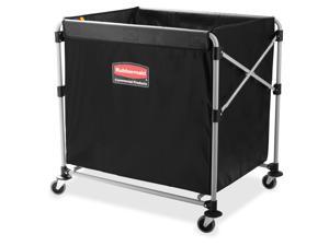 Rubbermaid Commercial Collapsible X-Cart Steel Eight Bushel Cart 24 1/10w x 35 7 Rubbermaid Commercial Collapsible X-Cart Steel Eight Bushel Cart 24 1/10w x 35 7