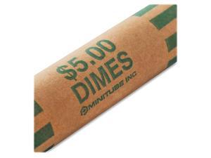 MMF Industries™ Nested Preformed Coin Wrappers Dimes $5.00 Green 1000 Wrappers MMF Industries™ Nested Preformed Coin Wrappers Dimes $5.00 Green 1000 Wrappers