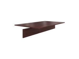 HON T7248PNN Preside Conference Table Top Adder, Boat - 72" x 48" - Particleboard - Mahogany