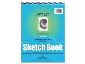 Pacon 4850 Art1st Sketch Book 30 Sheet - 94 g/m² Grammage - 9" x 12" - 30 / Pad - White Paper Pacon 4850 Art1st Sketch Book 30 Sheet - 94 g/m² Grammage - 9" x 12" - 30 / Pad - White Paper