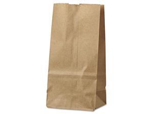 General #2 Paper Grocery Bag 30lb Kraft Standard 4 5/16 x 2 7/16 x 7 7/8 500 General #2 Paper Grocery Bag 30lb Kraft Standard 4 5/16 x 2 7/16 x 7 7/8 500