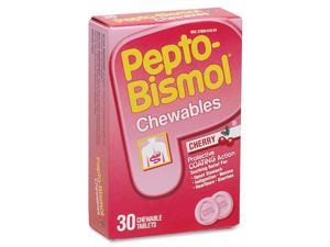 Acme Pepto Bismol Tablets Chewables 30/BX Cherry 51025