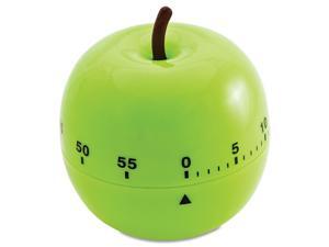 Shaped Timer, 4 1/2" Dia., Green Apple Shaped Timer, 4 1/2" Dia., Green Apple