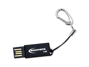 Innovera COB Flash Drive, 8 GB, USB 2.0, Black IVR38008 Innovera COB Flash Drive, 8 GB, USB 2.0, Black IVR38008