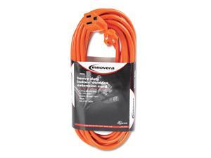 Innovera Indoor/Outdoor Extension Cord, 25 Feet, Orange Innovera Indoor/Outdoor Extension Cord, 25 Feet, Orange