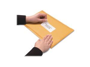 Quality Park Bubble Mailer w/ Malling Labels 7-1/2"x9-1/2" 10/BX Kraft 85655