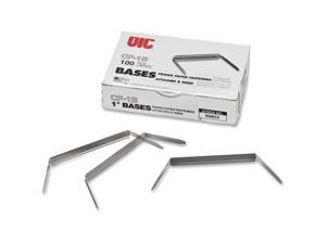 Officemate International Corp OIC99853 Prong Base F-Fastener- 2-.75in. Base 1in. Cap- Silver Officemate International Corp OIC99853 Prong Base F-Fastener- 2-.75in. Base 1in. Cap- Silver