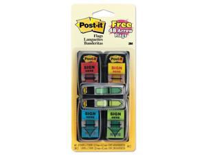 Post-it Arrow Message 1" Page Flags 200 "Sign Here" 48 Arrow Four Colors 248 Post-it Arrow Message 1" Page Flags 200 "Sign Here" 48 Arrow Four Colors 248