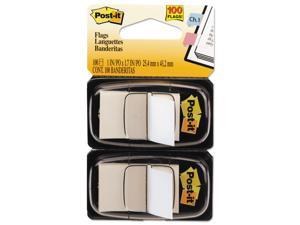Post-it Standard Page Flags in Dispenser White 100 Flags/Dispenser Post-it Standard Page Flags in Dispenser White 100 Flags/Dispenser