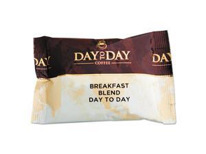 Day To Day Coffee 100% Pure Coffee Breakfast Blend 1.5 oz Pack 42 Packs/Carton Day To Day Coffee 100% Pure Coffee Breakfast Blend 1.5 oz Pack 42 Packs/Carton