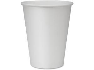 Genuine Joe Hot Cups Single 12oz. 1000/CT White 19047CT Genuine Joe Hot Cups Single 12oz. 1000/CT White 19047CT