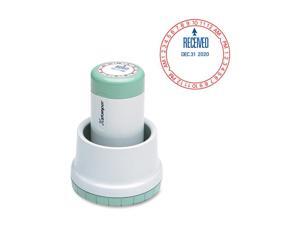 Xstamper XpeDater Pre-Inked Rotary RECEIVED Message/Date and Time Stamp 1 EA/BX Xstamper XpeDater Pre-Inked Rotary RECEIVED Message/Date and Time Stamp 1 EA/BX