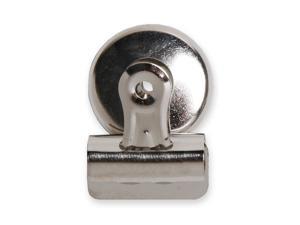 Bulldog Clip,Magnetic Back,Size 1,1-1/4"W,3/8" Cap.,SR Bulldog Clip,Magnetic Back,Size 1,1-1/4"W,3/8" Cap.,SR