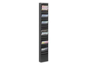 Safco - 4322BL - Safco 23-Pocket Steel Magazine Rack - 23 Pocket(s) - 65.5 Height x 10 Width x 4 Depth - Floor - Black - Safco - 4322BL - Safco 23-Pocket Steel Magazine Rack - 23 Pocket(s) - 65.5 Height x 10 Width x 4 Depth - Floor - Black -
