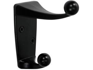 Advantus Double Wall Mount Coat Hook 6 EA/BX Advantus Double Wall Mount Coat Hook 6 EA/BX