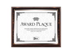 DAX Insertable Plaque 8 1/2 x 11 Walnut N15819WT DAX Insertable Plaque 8 1/2 x 11 Walnut N15819WT