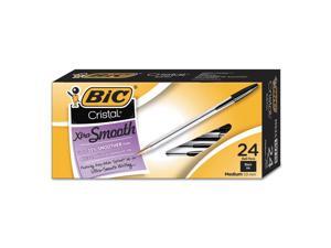 BIC Pen,Cristal Med,24/Pk,Bk MS241BK BIC Pen,Cristal Med,24/Pk,Bk MS241BK